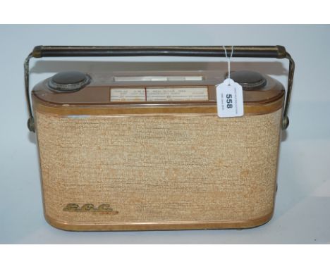 A GEC vintage radio and Nikon camera (2) Condition Report: Available upon request