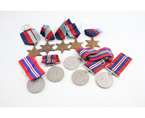 WW2 Medals Inc War &amp; 1939-45 Stars x 10