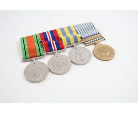 Officers Mounted WW2 - Korea Medal Group Queens Korea Capt R C Lenham RAPC