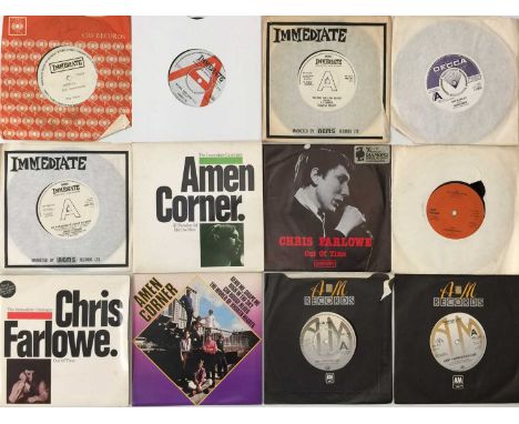 IMMEDIATE/ DECCA/ A&amp;M - 7" PACK (INC DEMOS/ ACETATE). A mixed selection of 15 7" singles released on Immediate, Decca and
