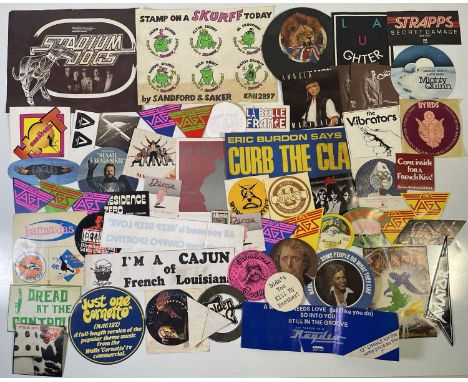 A generous quantity of original, mostly c 1970s promotional stickers, many unused and with original backing. To include: Eric