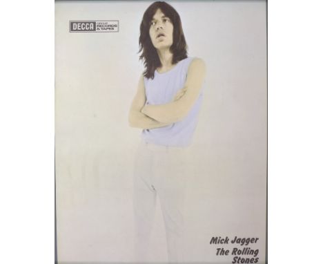 An unusual complete set of five publicity posters of The Rolling Stones, produced by Decca Group Records and Tapes circa 1969