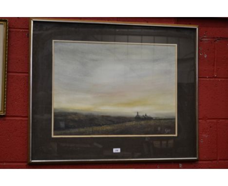 R J JohnsonHaworth Moor, Bronte Countrysigned, inscribed to verso, watercolour, 48.5cm x 65.5cm