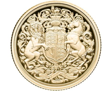UNITED KINGDOM. Charles III, 2022-. Gold sovereign, 2022. Royal Mint. Proof Piedfort. Issued as the first sovereign for King 