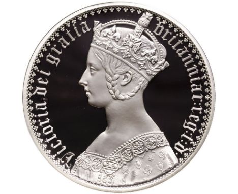 UNITED KINGDOM. Elizabeth II, 1952-2022. Silver 10 pounds, 2021. Royal Mint. Proof. The Great Engravers seriesA re-interpreta