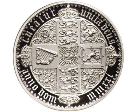 UNITED KINGDOM. Elizabeth II, 1952-. Silver 10 pounds, 2021. Royal Mint. Proof. The Great Engravers seriesA re-interpretation