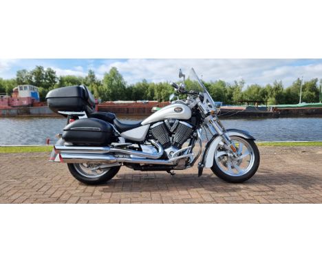 2007 Victory Kingpin Tour, 1634cc. Registration number GN07 UYA. Frame number 5VPCD26U373004947. Engine number 0120319401814.