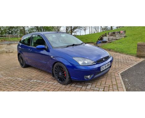 2004 Ford Focus MkI ST170, 1988cc. Registration number EK04 WNA. VIN number WFOBXXGCDB4B00200.Sold with the V5C, current MOT,