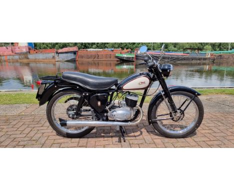1957 BSA Bantam D3, 150cc. Registration number JAS 422 (non transferable). Frame number CD3 18485. Engine number BD3 16167. S