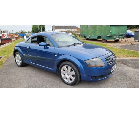 2004 Audi TT Coupe, 180hp, 1781cc. Registration number MF54 URM. Engine number TRUZZZ8N651005485. Engine number AUQ 094367.So