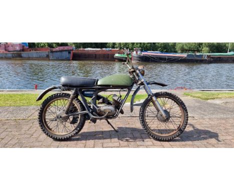 1971 Romeo Scorpion, 50cc. Registration number WWU 538J. Frame number FP-SC4-530. Engine number not found. Sold with the V5C.