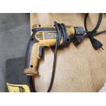 Dewalt VSR 3/8" Electric Drill, Model DWD112, Keyless Chuck, 8.0 AMP, & Black & Decker 5/8 Utility P