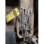 Box of Large Drill Bits, Assorted Sizes