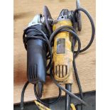 Dewalt 4.5" Small Corded Angle Grinder, 2.7 AMP, & Drill Master 4.5" Grinder