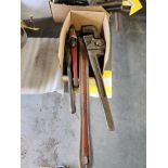 Box of (4) Pipe Wrenches, Sizes 14" to 24"