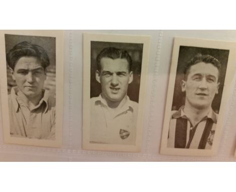 FOOTBALL, complete (3), Mitcham Footballers, Topical Times Miniature Portrait Panels, Sinclair Well Known Footballers (Scotti