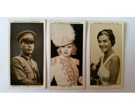 MITCHELL, part sets, inc. Gallery of 1935 (40), Clan Tartans, Famous Crosses, Famous Scots, First Aid, World of Tomorrow, Our