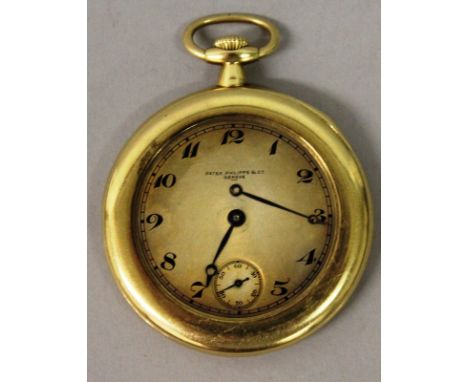 A GOOD PATEK PHILIPPE & CO. GENEVA POCKET WATCH. No. 185880. 