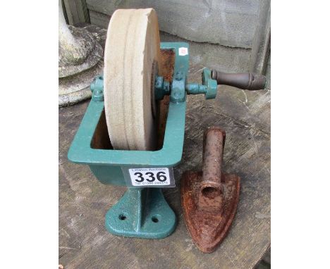 Grinder & flat iron