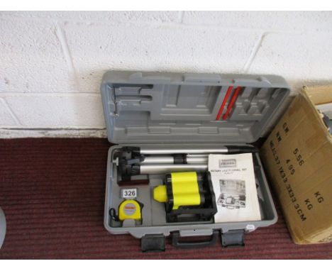 Rotary laser level kit
