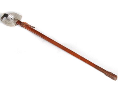 A Great War George V 1897 pattern Infantry Officers sword GUTHRIE & VALENTINE, CORK ST, LONDON, W., the etched blade bearing 