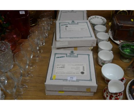 Seven Royal Worcester collector's plates depicting The Dambusters