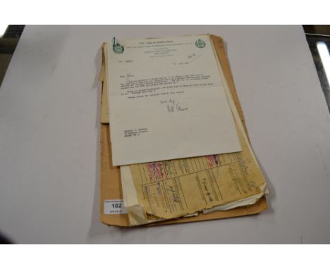 A file of army officer's documents to Capt. J Barton Royal Artillery 