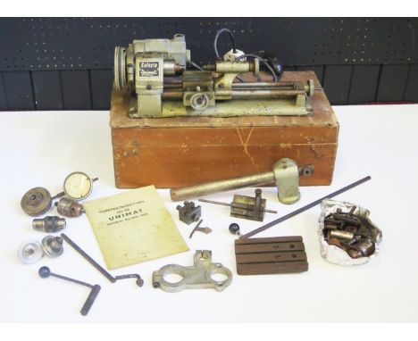 Unimat Selecta Watchmaker's or Modeller's Lathe with Manual 