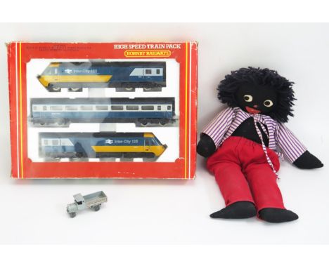 Hornby Railways OO Gauge R332 High Speed Train Pack - excellent in box together with Golly Doll (These items are listed on th