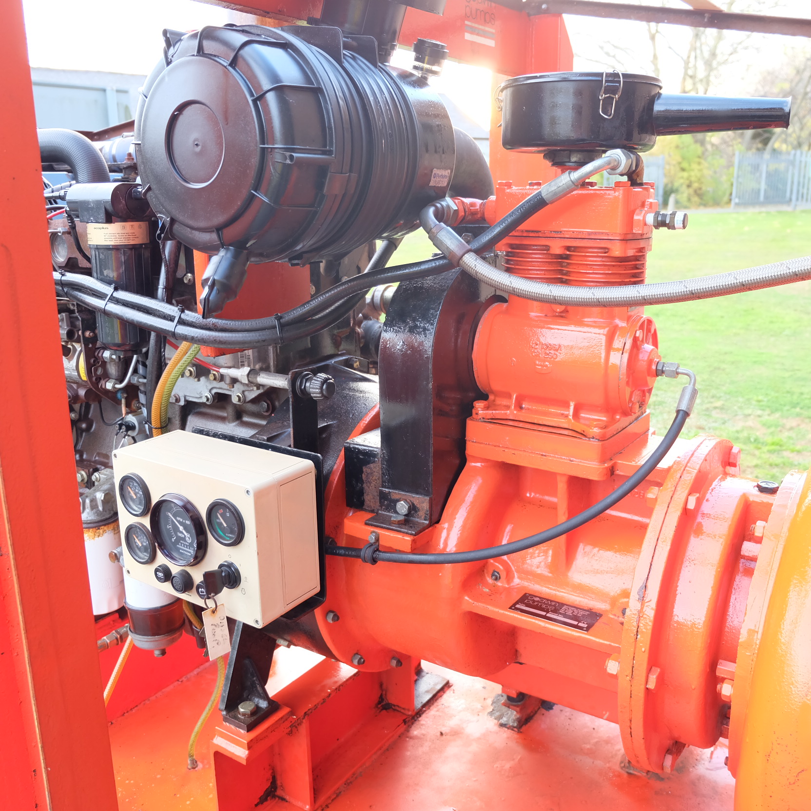 A Godwin Type CD225M Dry Prime 8in Water Pump, Perkins Type 2177/2200