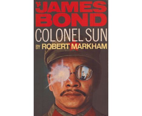 James Bond Colonel Son paperback book by Robert Markham Pan Books 1970 1st printing. 220 pages. Good condition. All autograph
