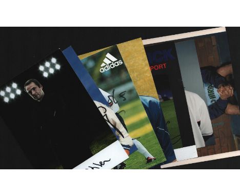 Football Collection 6, signed promo photos includes great names such as Alan Hansen, Brian Laudrup, John Aldridge, Nicky Barm