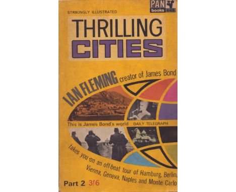 Thrilling Cities part 2 paperback book by Ian Fleming Pan book 1965 first printing. Good condition. All autographs come with 