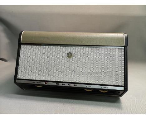A vintage BUSH portable record player 