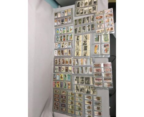 A large collection of cigarette cards from John Player, Stephen Mitchell &amp; Son, Cavanders Ltd, Coopers Tea, W.A &amp; A.C