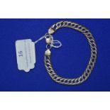 925 Sterling Silver Chain Bracelet 23g