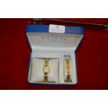 Rotary Ladies Wristwatch and Bracelet Set