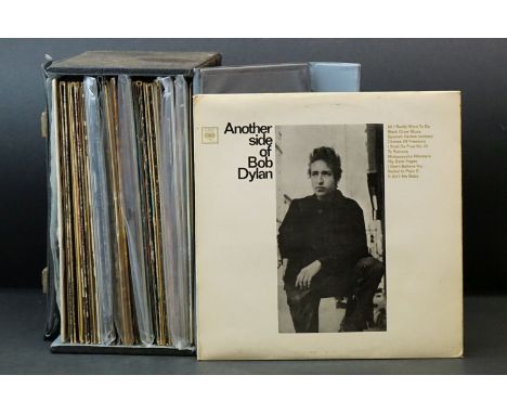 Vinyl - Over 30 Bob Dylan LPs spanning his career.  Condition varies but Vg overall 