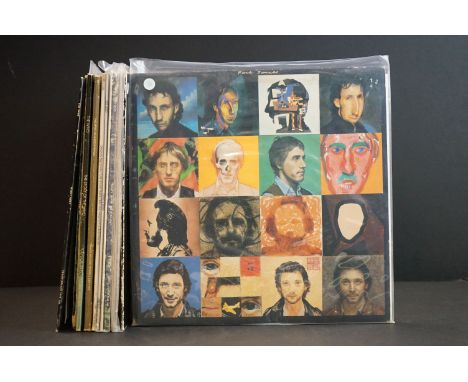 Vinyl - 10 The Who LPs spanning their career.  Vg overall. 