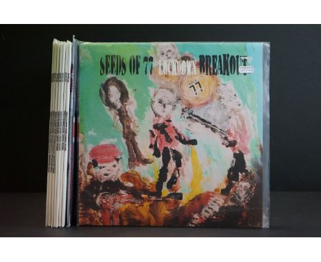 Vinyl - 2 recent punk albums and 7 limited 12” singles mainly on Sound Of The Suburbs Records to include Seeds Of 77 – Lockdo