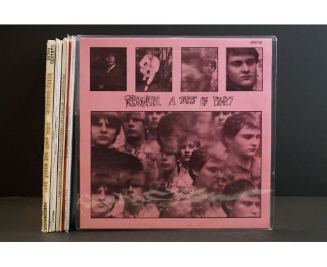 Vinyl - The Prisoners / Thee Milkshakes and related - 9 albums to include The Prisoners - A Taste Of Pink (UK Limited Re-issu