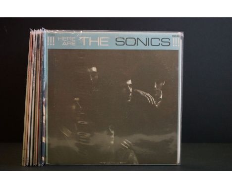 Vinyl - 10 Original Mainly USA 1960’s Pressing Garage / Beat albums to include The Sonics - Here Are The Sonics (Original USA