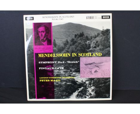 Vinyl - Classical - Mendelssohn Symphony No. 3, The Hebrides / Fingal’s Cave) LSO (Original UK ED 1 Stereo “Original Recordin