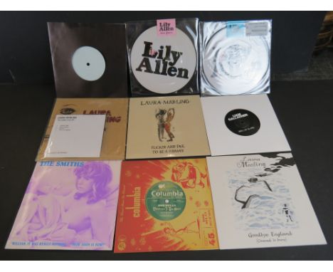 Vinyl - 9 Limited Edition Indie / Rock singles, to include: The Smiths - William It Was Really Nothing (rare 1987 solid centr