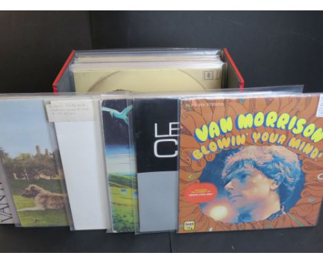 Vinyl - 27 LPs to include 4 Van Morrison and 23 Leonard Cohen.  Titles include Blowin' Your Mind (BLPS-218 Stereo) Original U