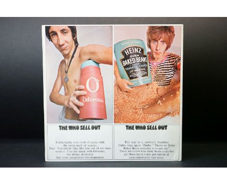 Vinyl - The Who - The Who Sell Out with original poster (1967, original UK 1st pressing A2 / B1 matrix + original 6 panel Pos