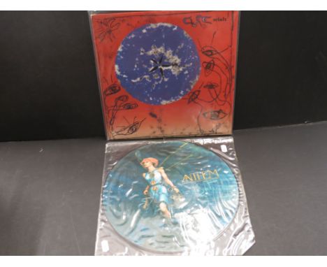 Vinyl - The Cure Wish double LP on Fiction Records 513 261-1.  Sleeve Vg has buffering to corners and seams plus sticker remo