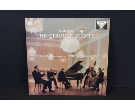 Vinyl - Classical - Schubert : 'Trout' Quintet - Vienna Octet / Curzon (Original UK ED1, WBG, “Original recording” Text, Decc