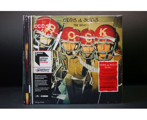 Vinyl - 5 recent re-issues The Who / Rolling Stones albums to include: The Who - My Generation (Limited Edition half speed ma