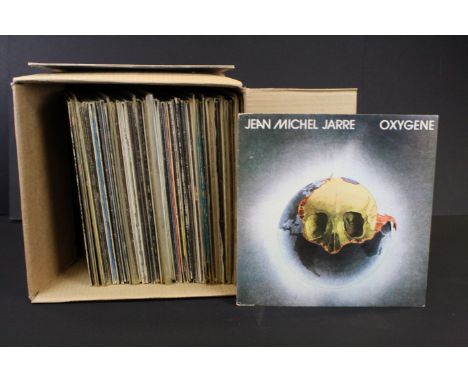 Vinyl - Approx 70 rock &amp; pop LPs to include Pink Floyd, Bob Dylan, David Bowie, Genesis, Jethro Tull, Edgar Broughton Ban
